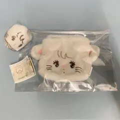 mikko MOUSSE 2個セット　ガチャガチャ　ポーチ　フェイス巾着