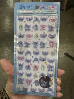 Disney スティッチ ボンボンドロップ　ミニ　シール ディズニー
