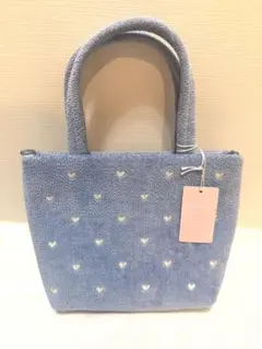 ラブラリーハート バッグ L ライトブルー 新品 完売品 タグ付き フェイラー