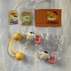 ガチャガチャ、ステッカー　ポムポムプリンセット
