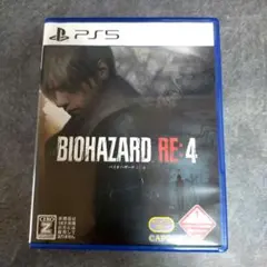 美品 バイオハザード RE:4 PS5