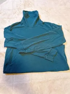 ユニクロ　ヒートテックコットン　タートル　メンズ　M