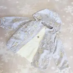 【新品】プティマイン 花柄ウィンブレ & エンジェルラブ Tシャツ 2点セット
