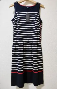 新品 TOMMY HILFIGER ストライプ レディース ワンピース US4