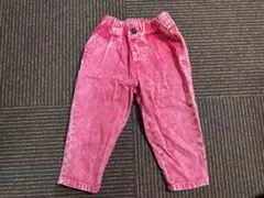 バースデイ　マイリトルワンダー　ピンクデニム　パンツ　90