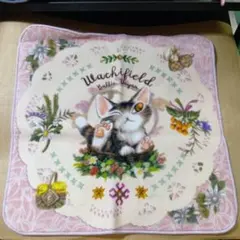 わちふぃーるど　ダヤン 大判タオルハンカチ