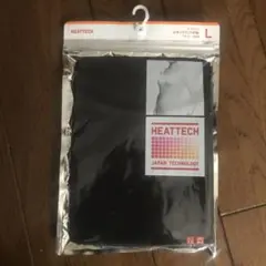 ユニクロ　LヒートテックUネックT（八分袖）黒