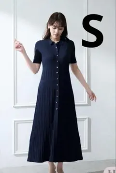 herlipto ニットワンピース Her lip to ワンピース Cache-Coeur Layered Knit Dress : ZOZOTOWN