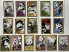 僕のヒーローアカデミア 原画展 箔押しクリアカードコレクション まとめ売り