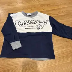 moujonjon トレーナー 100cm 野球柄
