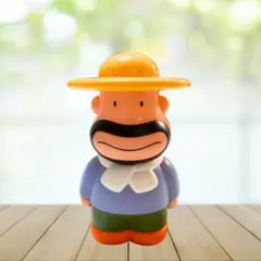 カールおじさん　レア　非売品　日東あられ プラ貯金箱 CM 人気