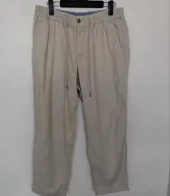 A.V.V HOMME ベージュ ワイドパンツ L