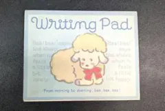 サンリオ Writing Pad ひつじ柄 便箋 昭和レトロのサムネイル