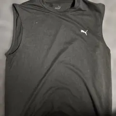 PUMA ブラック タンクトップ M