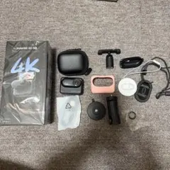 ほぼ新品・付属品あり Insta360 go3s 128GB ブラック