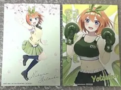 五等分の花嫁 TSUTAYA イラストカード 中野四葉