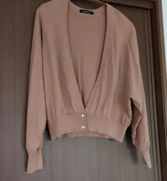 green label relaxing ベージュ 長袖カーディガン