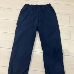 UNIQLOキッズ 暖パン ネイビー Lサイズ