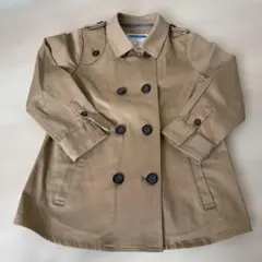 チャオパニックティピーキッズベージュ トレンチコート 110〜120cm
