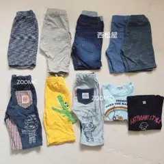 【95】ベビー服 子供服 男の子 10点セット まとめ売り 保育園