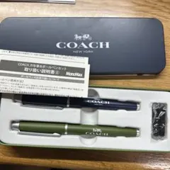 MonoMax 創刊１０周年記念号特別付録 COACH万年筆＆ボールペンセットのサムネイル