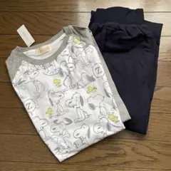 Yさま☆ Vintage PEANUTS スヌーピー 長袖パジャマセットS 新品