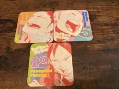 ハイキュー‼︎FAN PARK アートコースター烏野セット