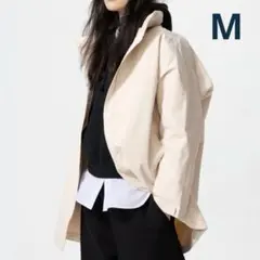 【試着のみ】UNIQLO ブロックテックハーフコートM