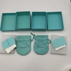 Tiffany & Co. ギフトボックスとポーチセット２個
