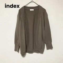 zo763 インデックス index/7分袖ボレロ風カーディガン/羽織りのサムネイル