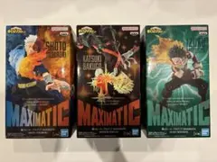 MAXIMATIC 出久・爆豪・轟 フィギュアセット