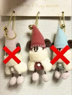 リルリンリン　キーチェーン　新品未使用　赤色　クリスマス