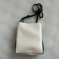 SHOO-la-RUE バイカラー　ショルダーバッグ