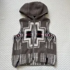 ビーミングビームス Pendleton フリースベスト Sサイズ