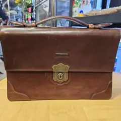 NICOLE ブラウンレザー バッグのサムネイル