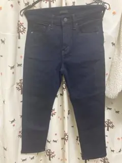 UNIQLO ヒートテックダークネイビー ストレートデニム