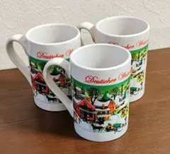 クリスマスマーケット　梅田スカイビル　大阪　マグカップ　3個セット