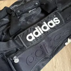 90‘sヴィンテージ アディダス トレフォイル2wayボストンバッグ ACE