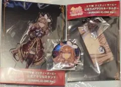 ウマ娘 アーモンドアイ 公式 5th アニバ アクリルスタンド / 缶バッジ