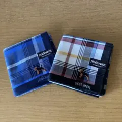 NEWYORKER メンズハンカチ 2枚セット