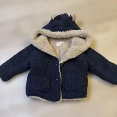 baby GAP くま耳ボアジャケット 3-6ヶ月 60cm