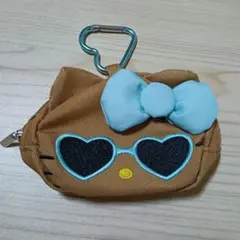 b*.様 mini 1月号 付録 増刊 ハローキティ サングラス ポーチチャーム