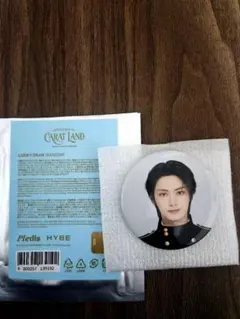 SEVENTEEN CARAT LAND 2026 缶バッジ JUN ジュン - メルカリ