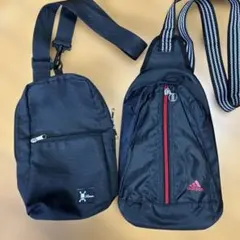 roen、adidas ボディバッバッグ　2点セット