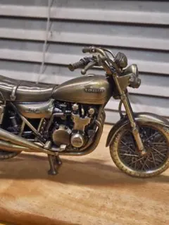 Kawasaki バイクモデル ブロンズ仕上げ 約15cmのサムネイル