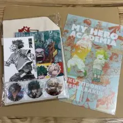 ヒロアカ　ジャンフェス　スペシャルセット　原画展　クリアファイル　緑谷　爆豪　轟