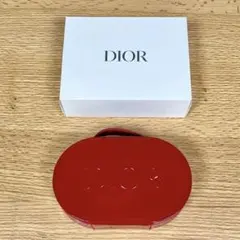 Dior エナメルバニティポーチ 赤