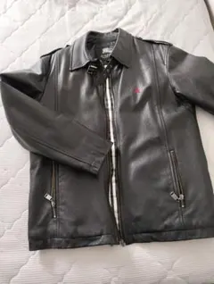 BURBERRY BLACK LABEL レザージャケット