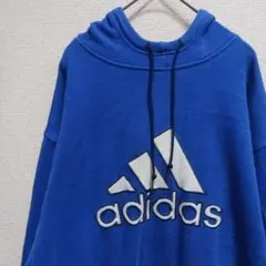 【y2k】00s～ オーバーサイズ 2XO adidas モックネック パーカー