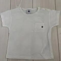 （水通しのみ）PETIT BATEAU ポケット付きTシャツ 18m